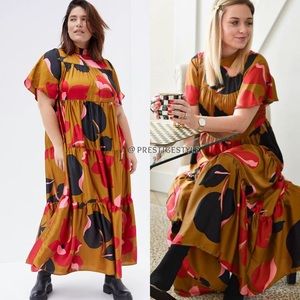 Anthropologie Corey Lynn Gianna Tiered Maxi Dress